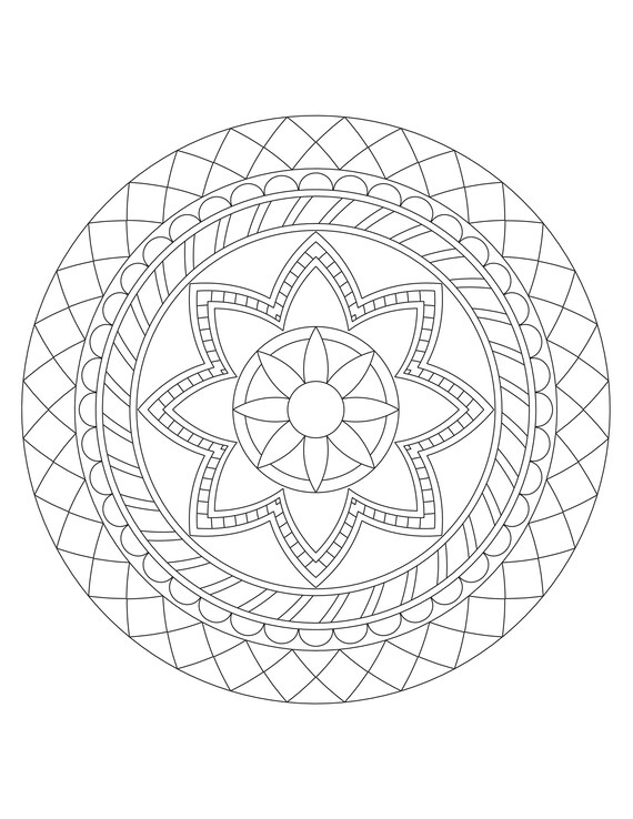 Marvelous mandala coloring pages adult coloring book vol mindfulness meditaciãn relajaciãn mandalas salud mental cuidados personales pdf