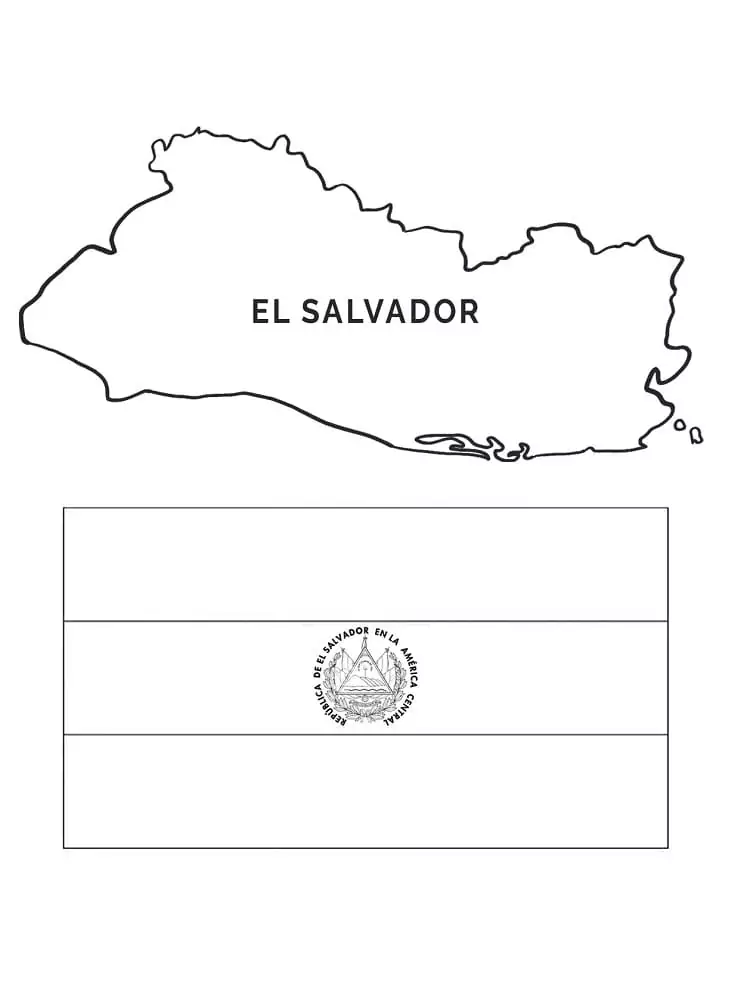 El salvador malvorlagen