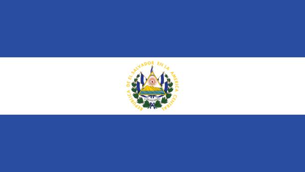 El salvador flag stock photos pictures royalty