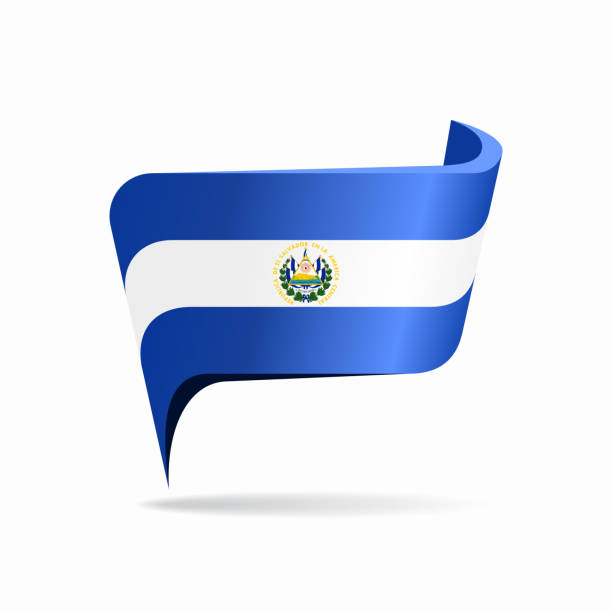 Flag of el salvador stock photos pictures royalty
