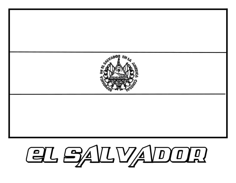 El salvador malvorlagen