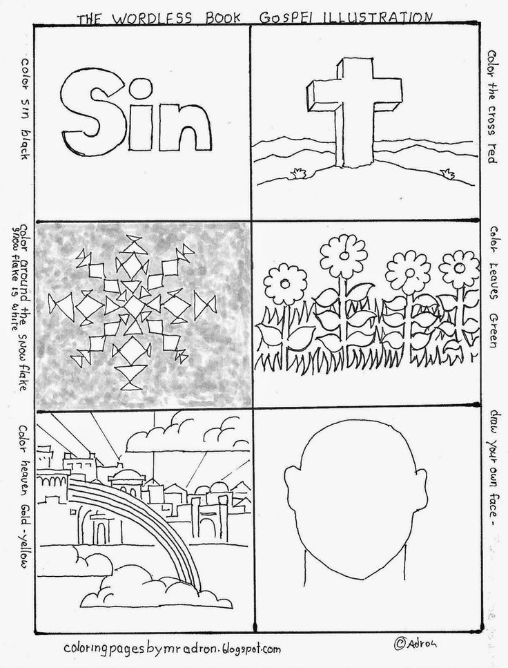 Wordless book illustration for the kids to color see more at my blogger httpcoloringpagesbymradronblâ wordless book coloring pages for kids coloring pages