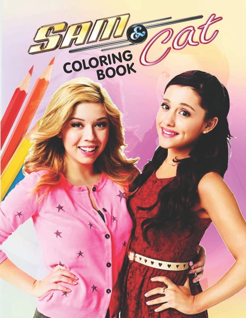 Sam and cat coloring book a cool coloring book for fans of sam and cat lot of designs to color relax and relieve stress paperback