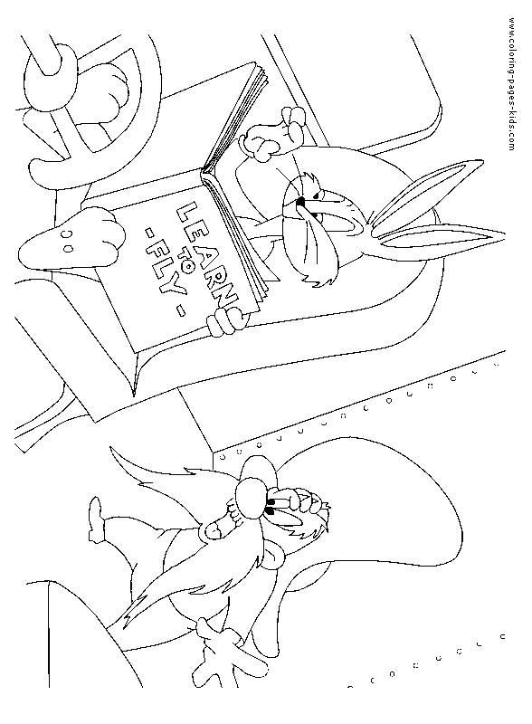 Yosemite sam color page