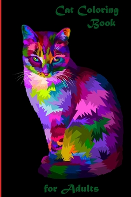 Cat coloring book for adults coloring pages for adults paperback pegasus books