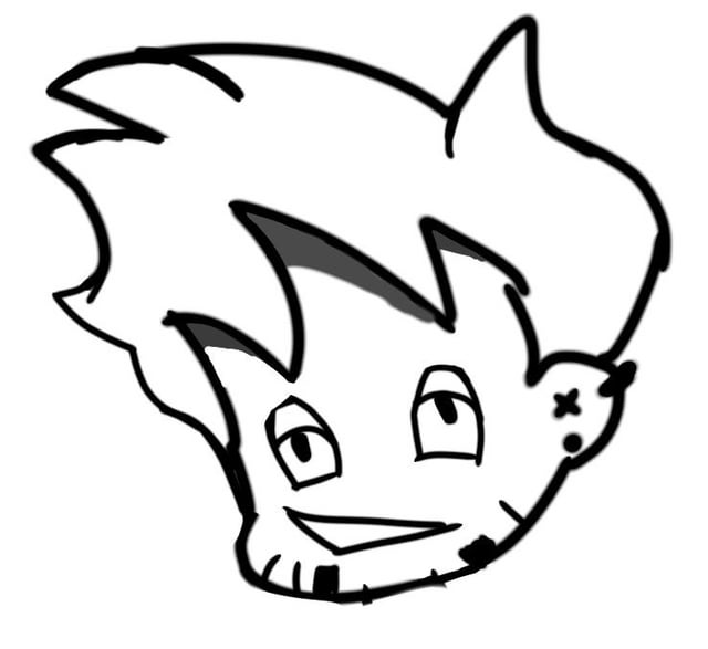 Anyone wanna give this stoner a body or something cause im dumb and idk what to draw his body you can take the pic or redraw or just small tips roriginalcharacter