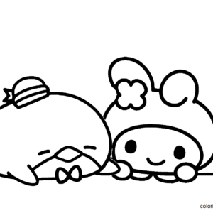 Tuxedo sam coloring pages printable for free download