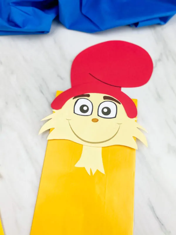 Sam i am printable puppet craft