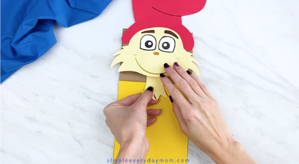 Sam i am printable puppet craft