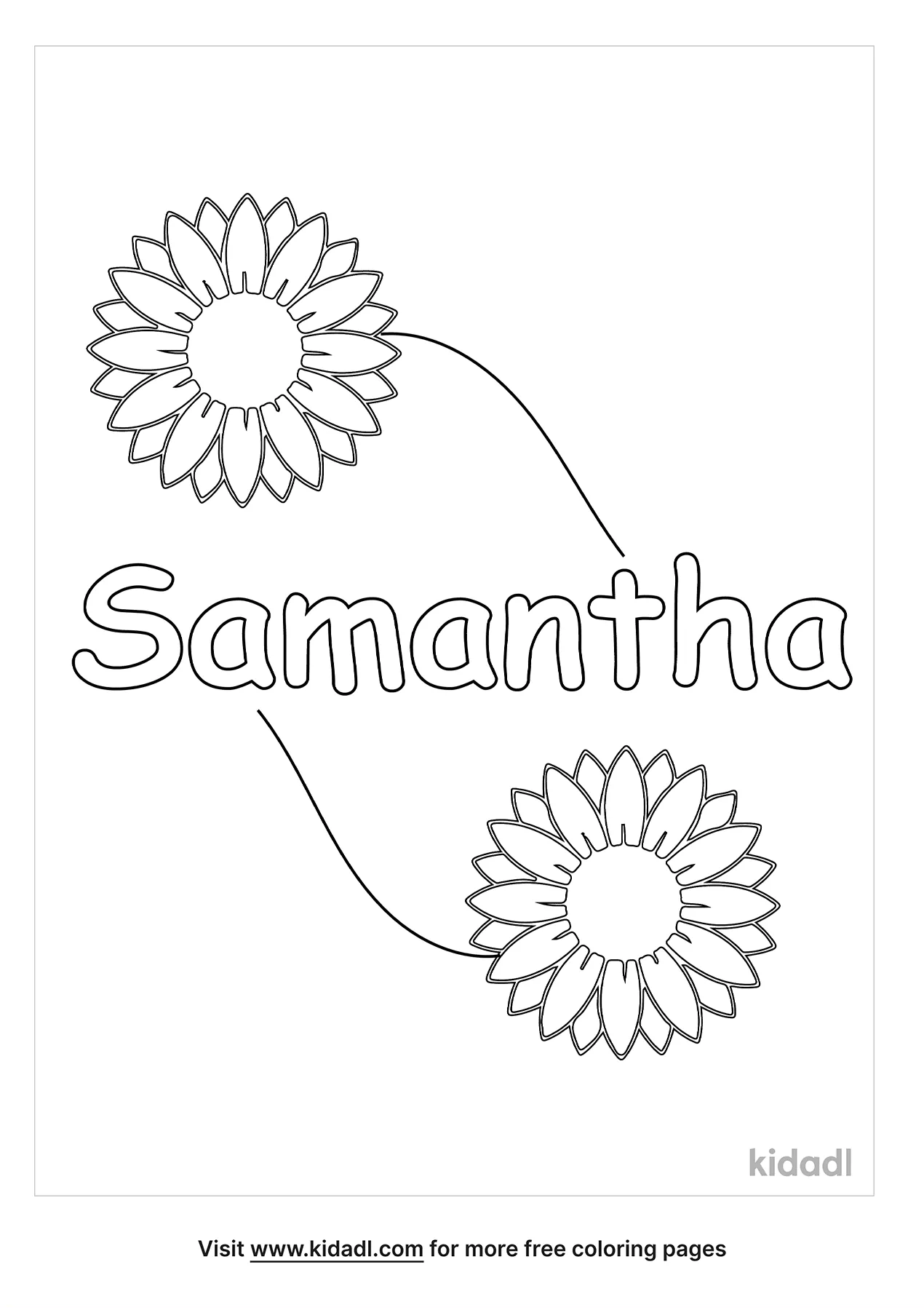 Free samantha coloring page coloring page printables