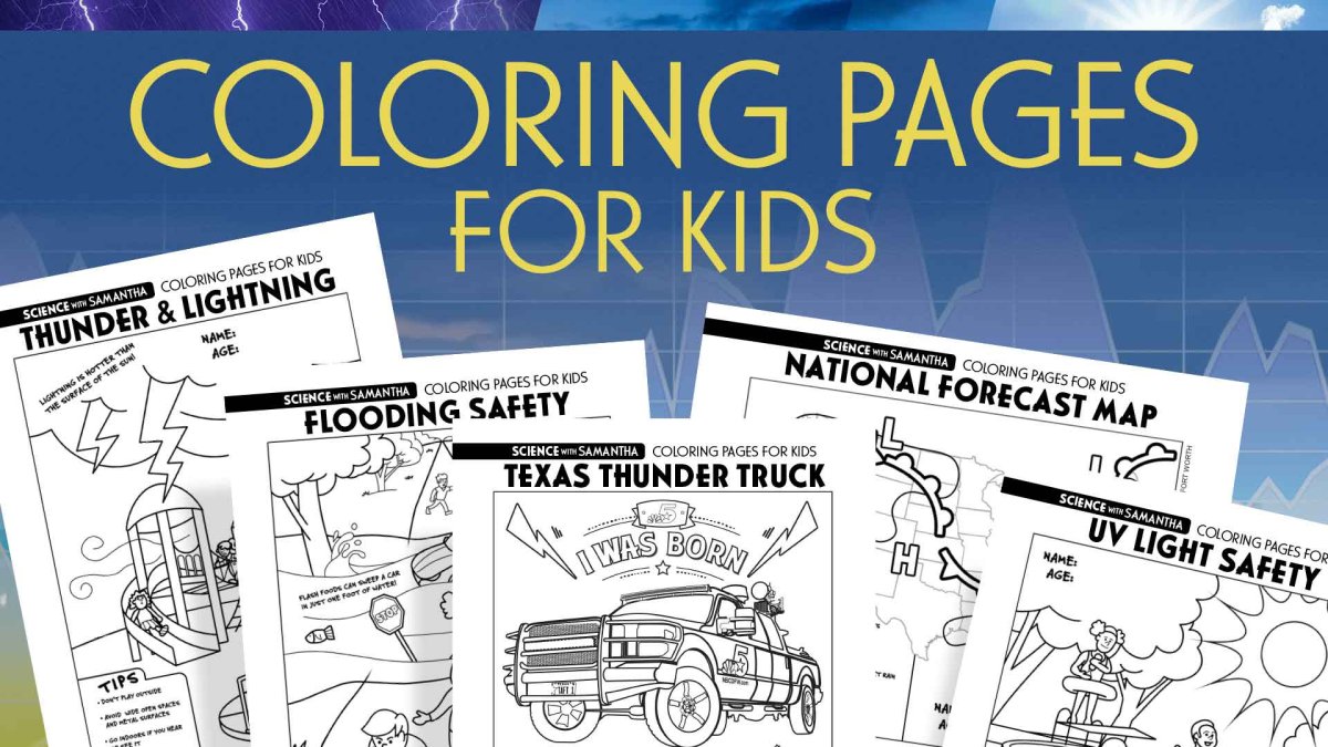 Science with samantha coloring pages â nbc dallas