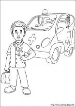 Fireman sam coloring pages on coloring