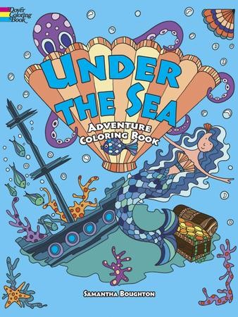 Under the sea adventure coloring book samantha boughton