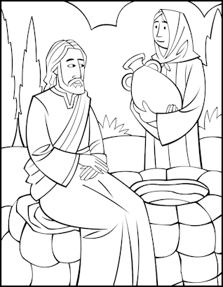 Sunday school coloring pages