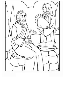 Jesus and the samaritan woman at the well john