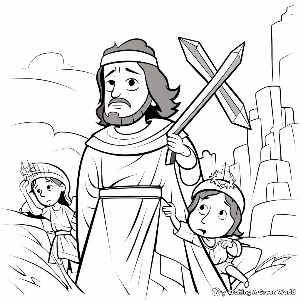 Christian easter coloring pages