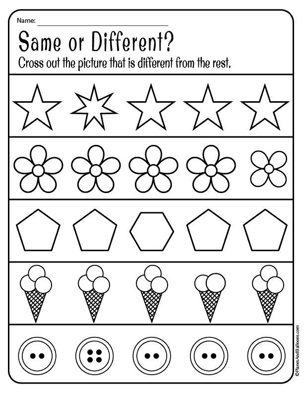 Same and different worksheets for preschool free download preschool worksheets kids worksheets preschool free preschool worksheets