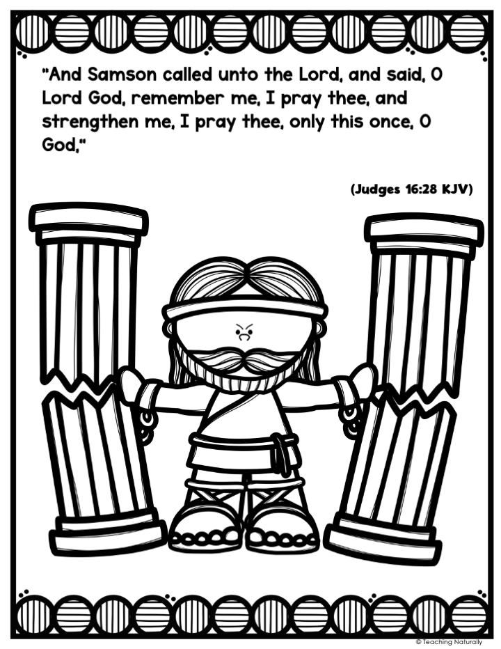 Samson bible lesson