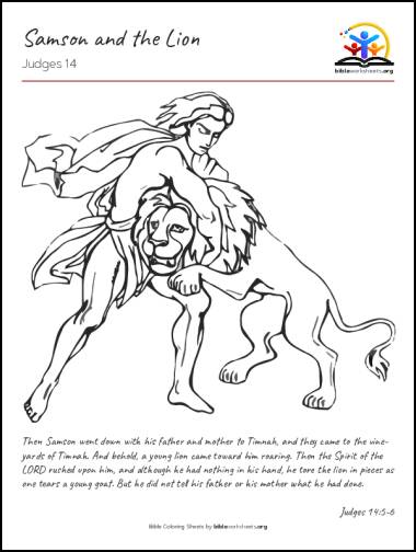 Bible coloring