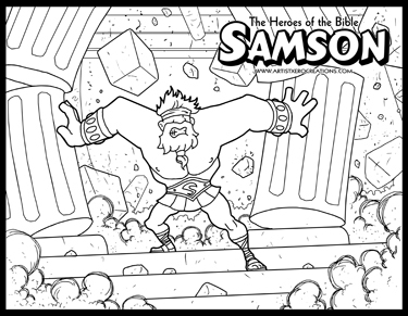 The heroes of the bible coloring pages ssa