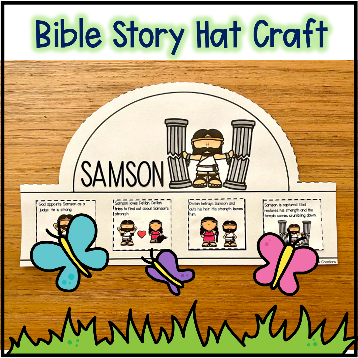 Samson bible activities l samson worksheets l samson and delilah bible lesson sunday school made by teachers