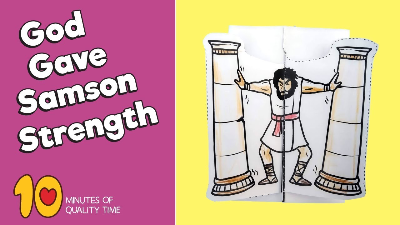 Samson bible craft â minutes of quality time