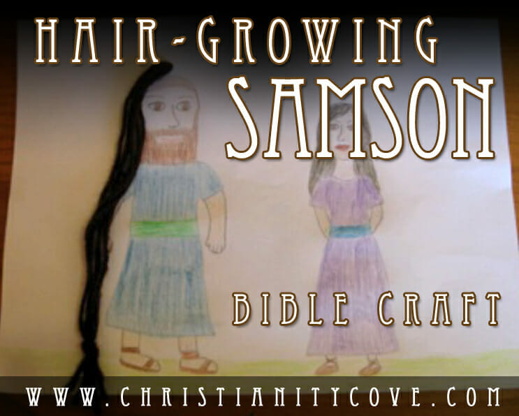 Bible craft hair