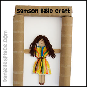 Samson bible lesson for children