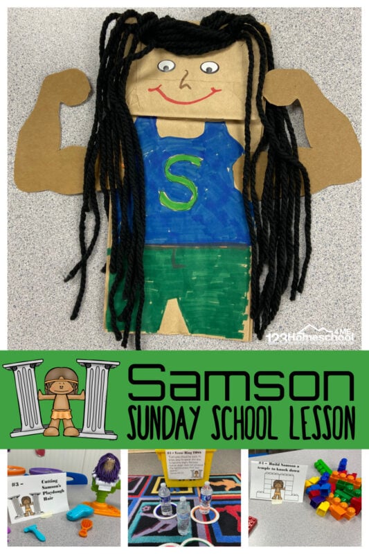 Story of samson for kids