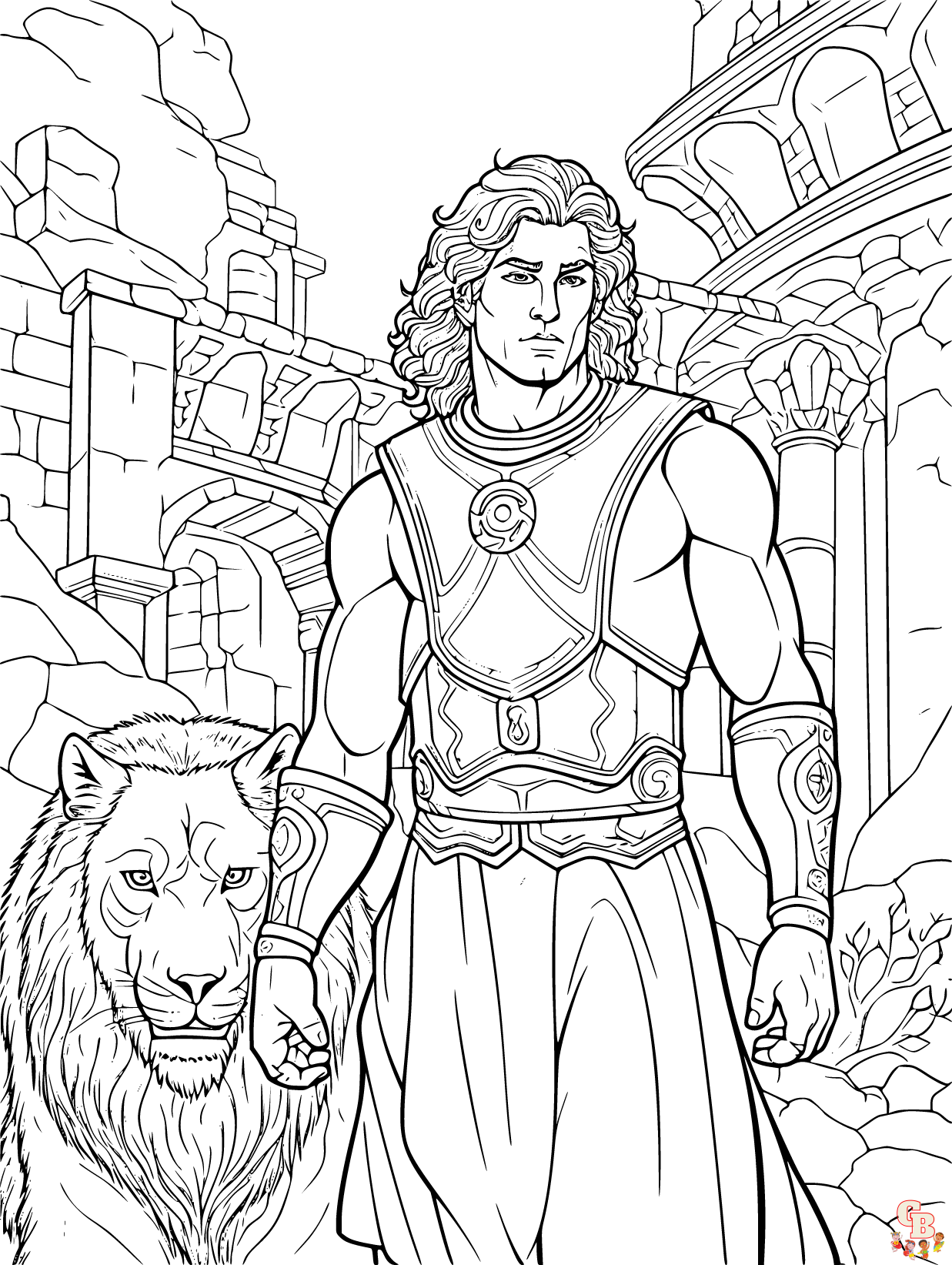 Printable samson coloring pages free for kids and adults