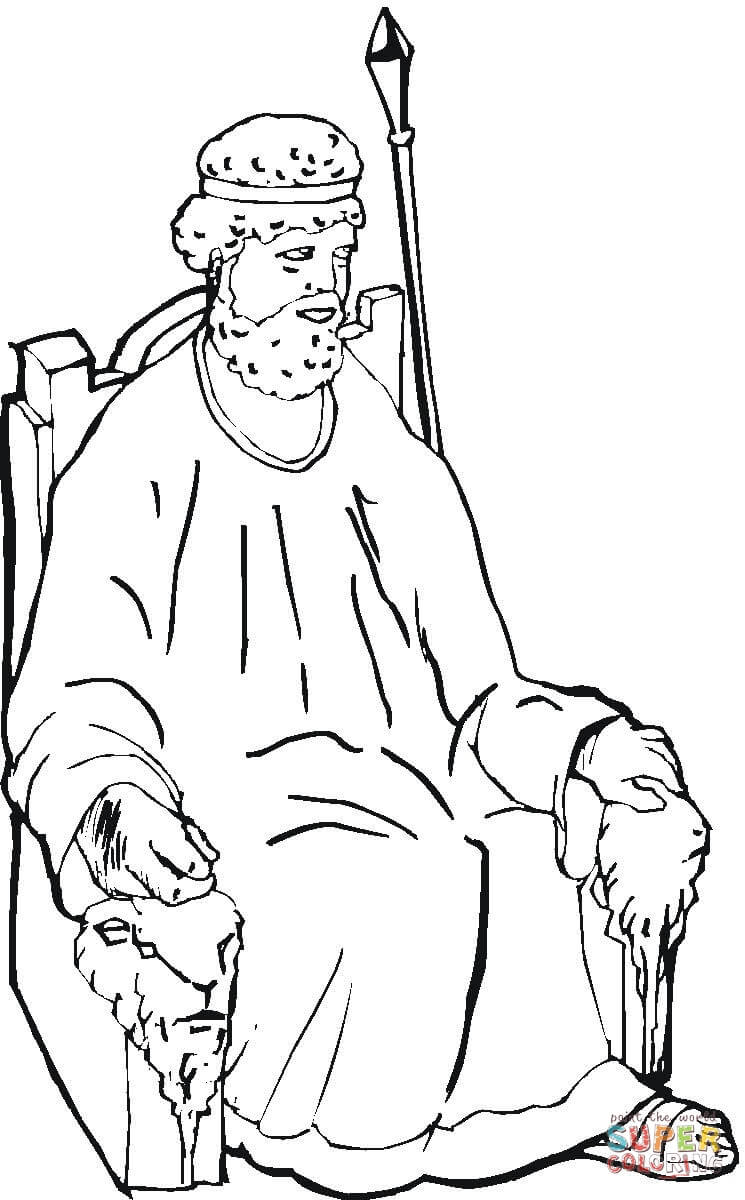 Wise samuel coloring page free printable coloring pages