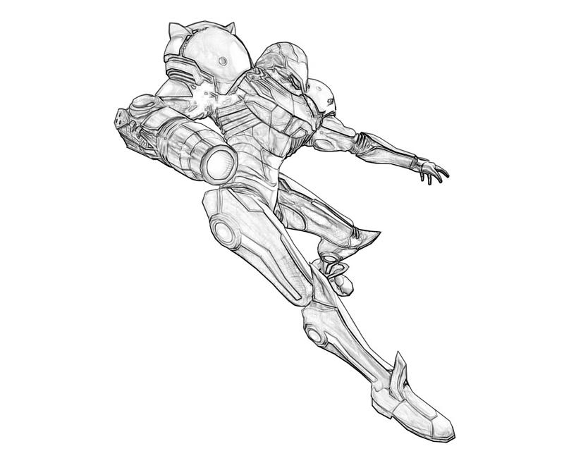 Samus aran robot