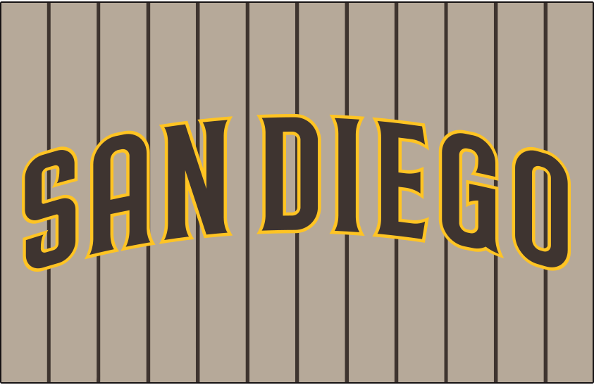 San diego padres jersey logo