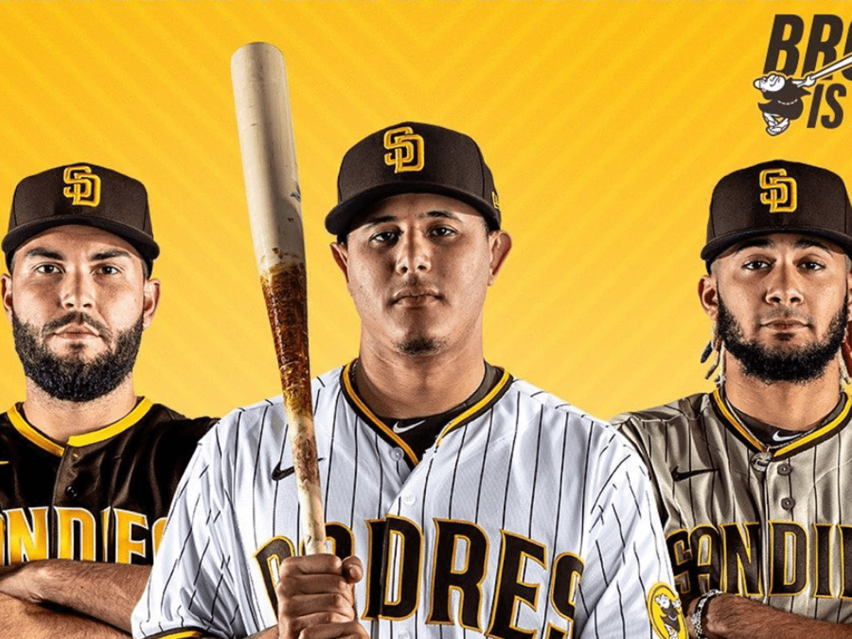 Padres unveil new uniforms with brown