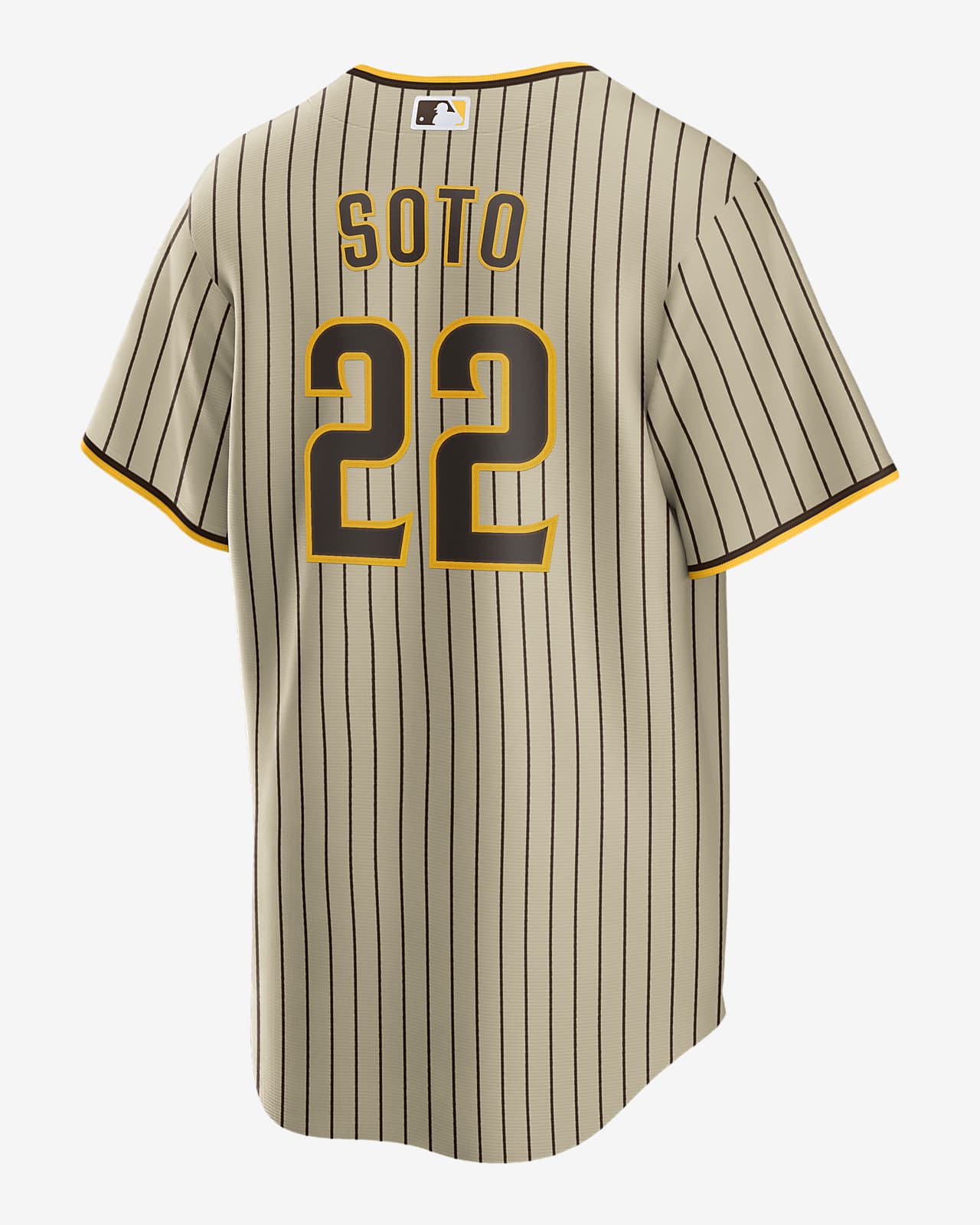Mlb san diego padres juan soto mens replica baseball jersey