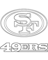 Nfl quarterback coloring page