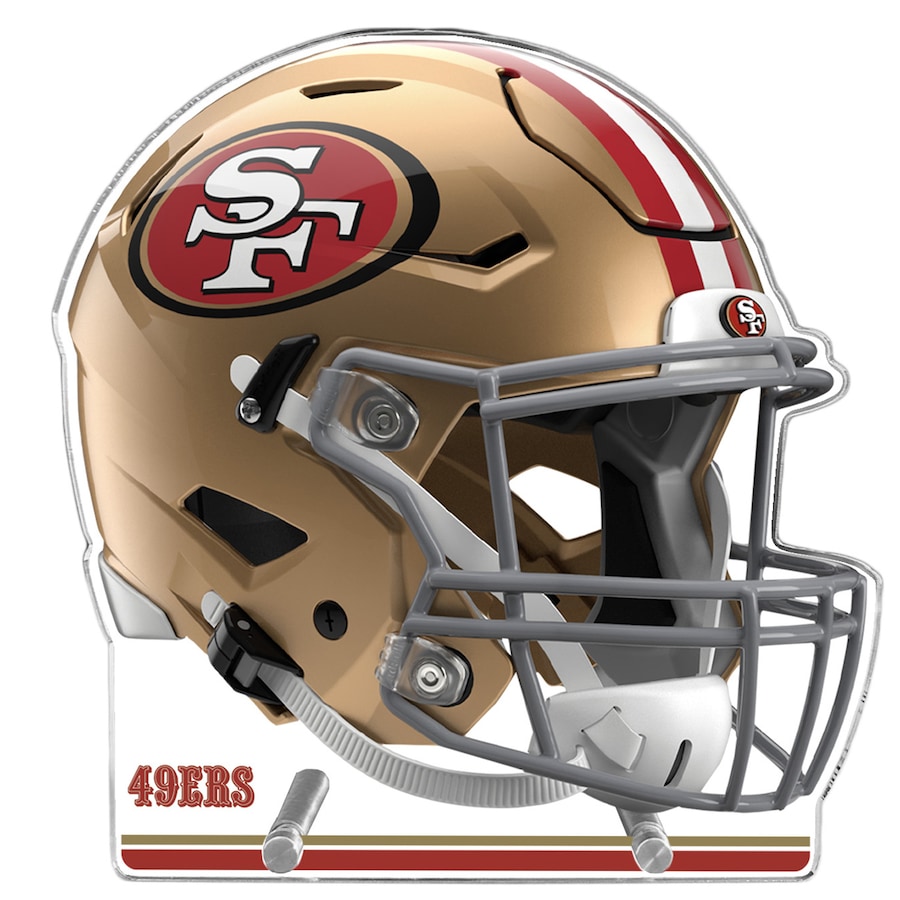 San francisco ers speed helmet acrylic plaque