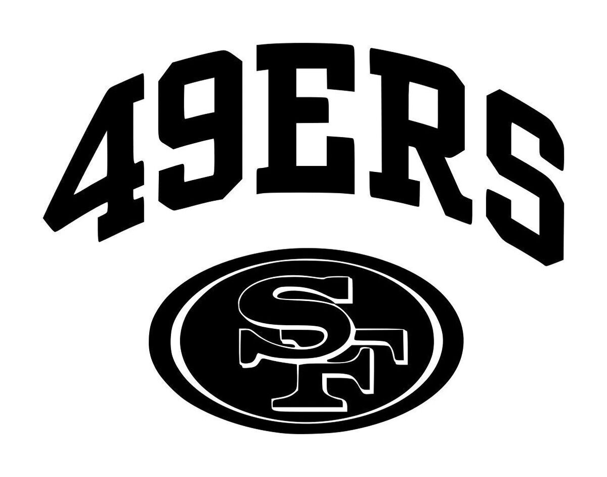 San francisco ers decal x choose color