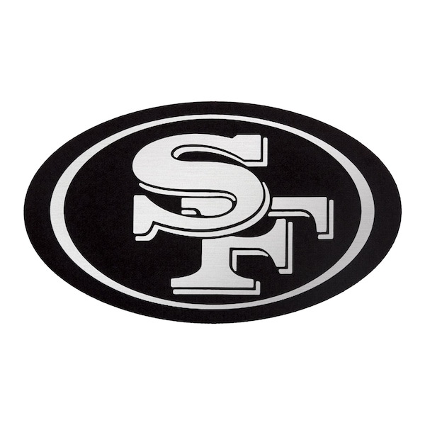 San francisco ers antigua metallic logo victory pullover hoodie