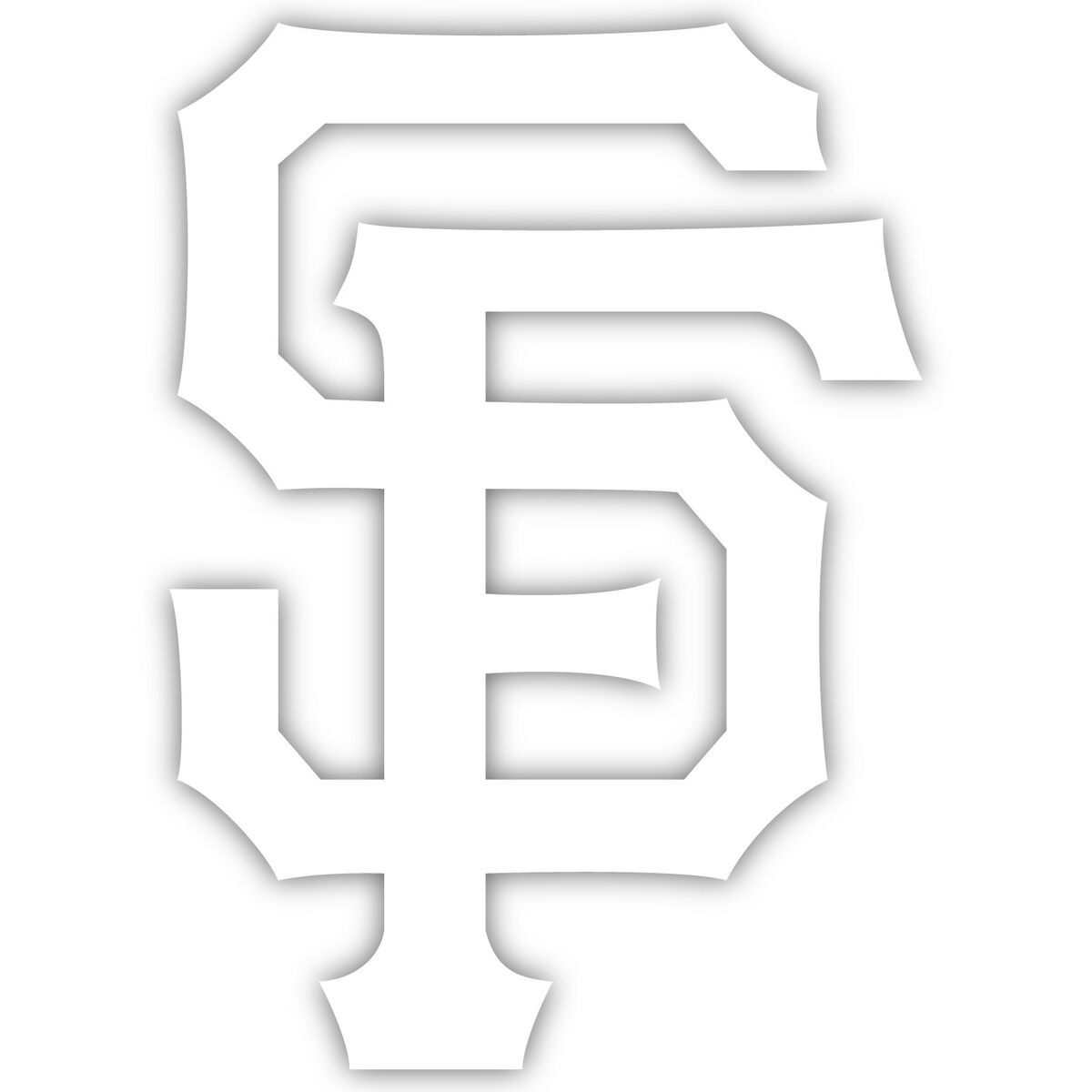 San francis sf city logo sticker decal vinyl car window baseball giants x