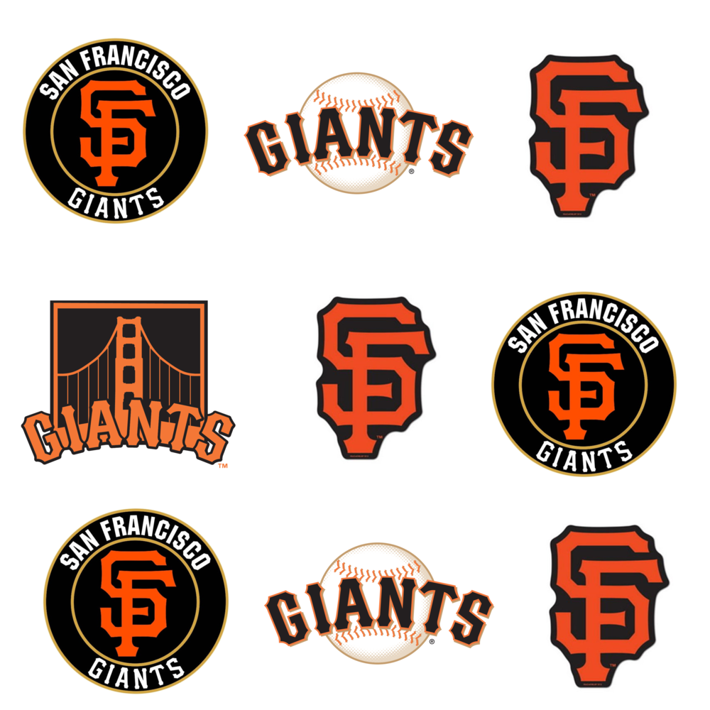San francisco giants edible image topper â choco house