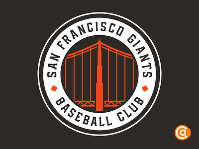 Mlb san francisco giants alternate logo redesign by alex clemens on