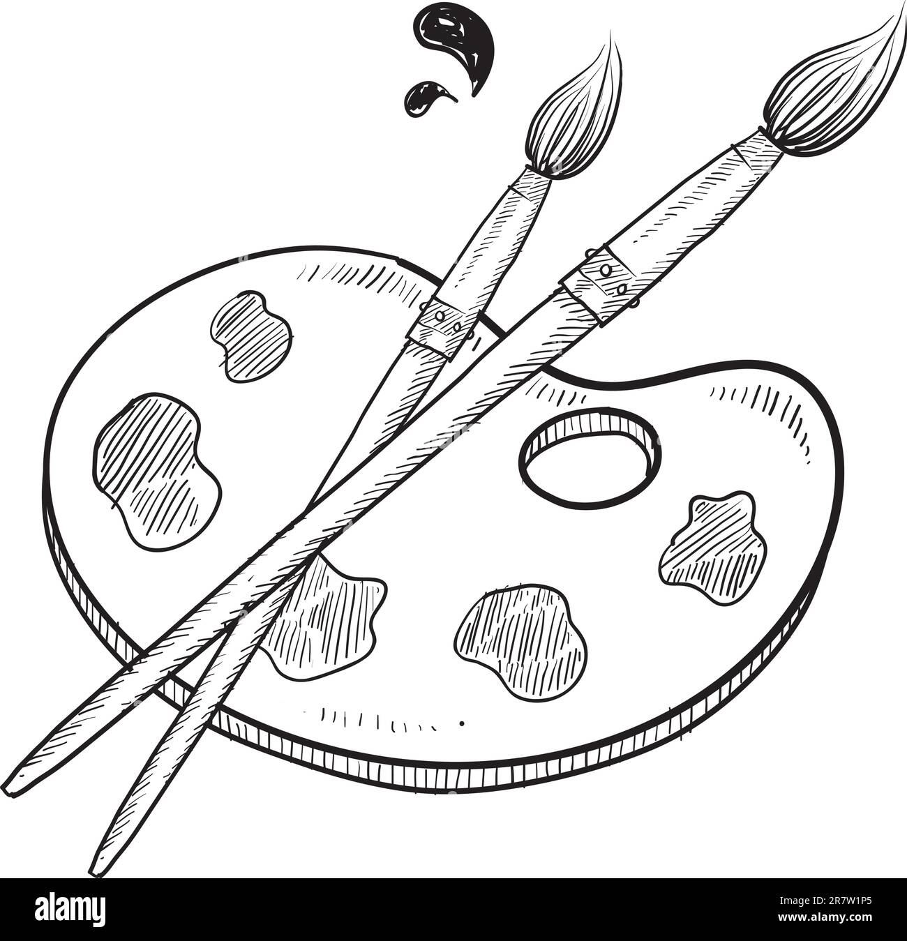 Tempera paint black and white stock photos images