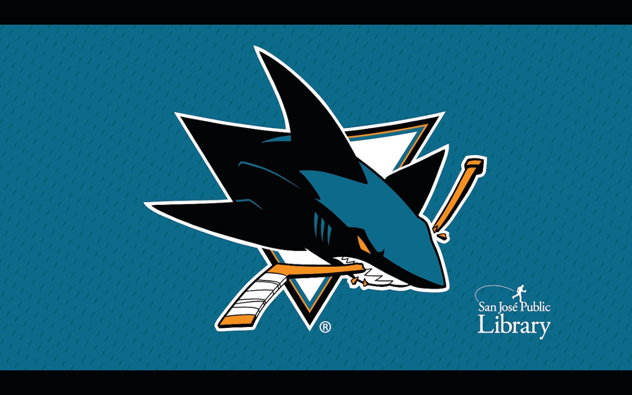New sj sharks library card design san jose public library