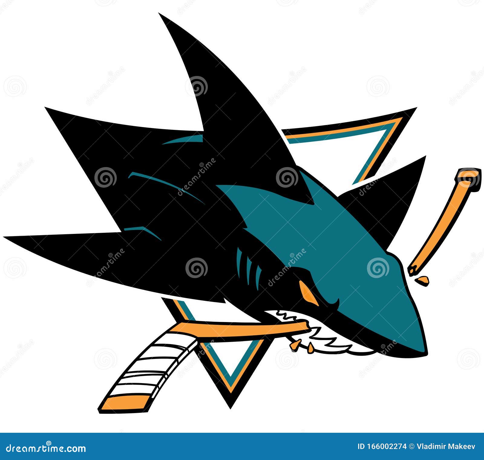 Jose sharks stock illustrations â jose sharks stock illustrations vectors clipart