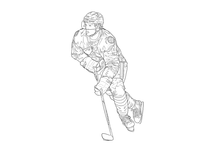 Where hockey meets art â coloring pages â matthew tkachuk quinn hughes