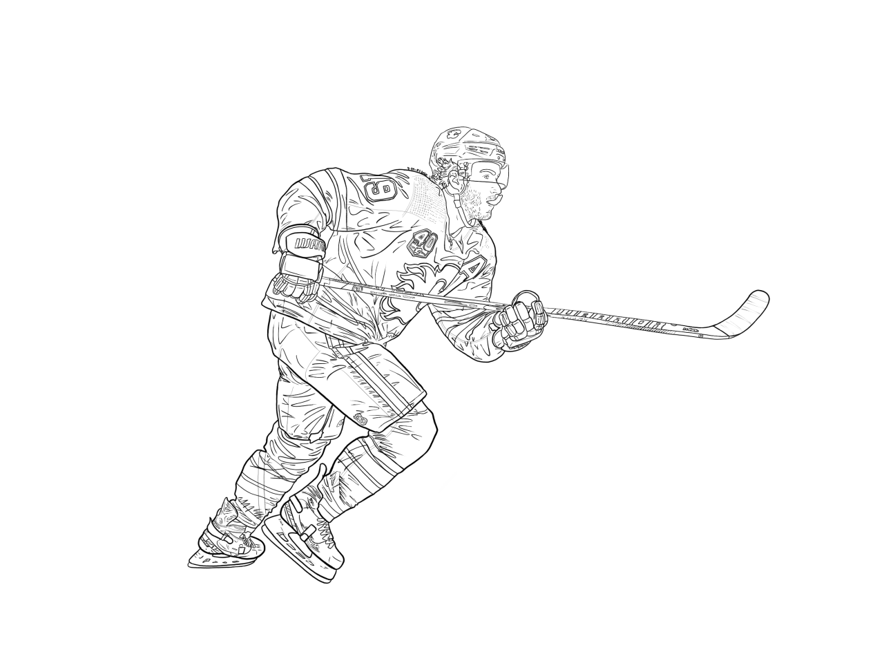 Where hockey meets art â coloring pages â matthew tkachuk quinn hughes