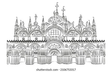 Basilica san marcos royalty