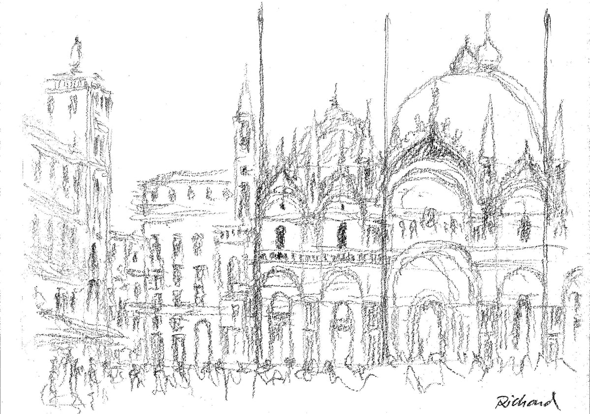 Basilica san marco venice â richard shu art studio