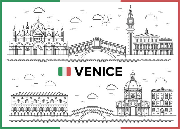 Basilica di san marco stock illustrations royalty